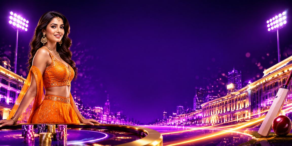 Neon lights in Delhi symbolizing vibrant but controlled gaming