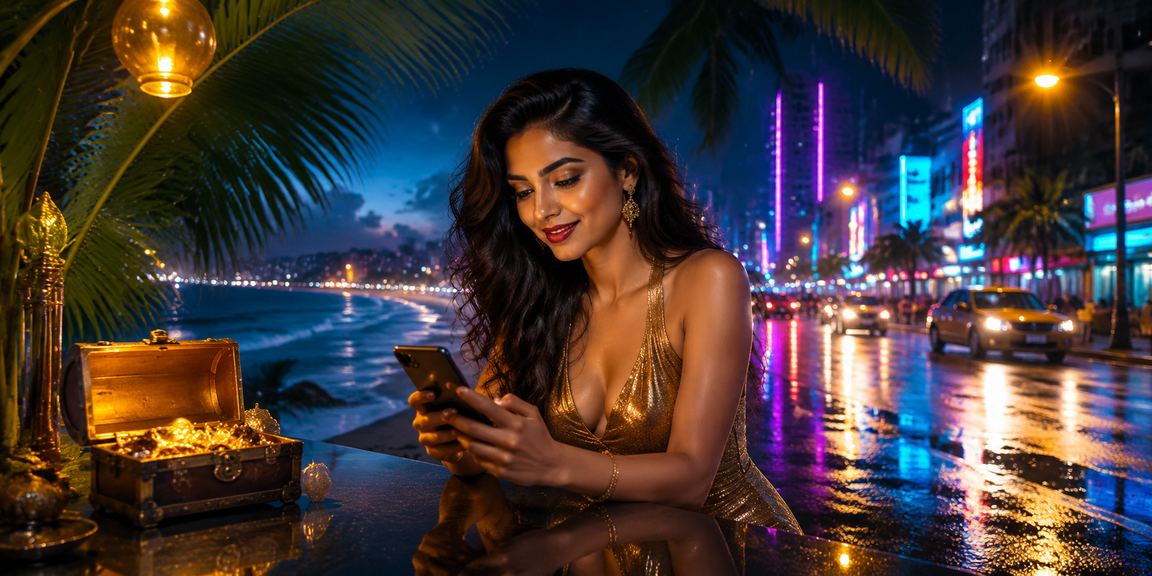 Mumbai beach scene reflecting trust and entertainment at l2321d