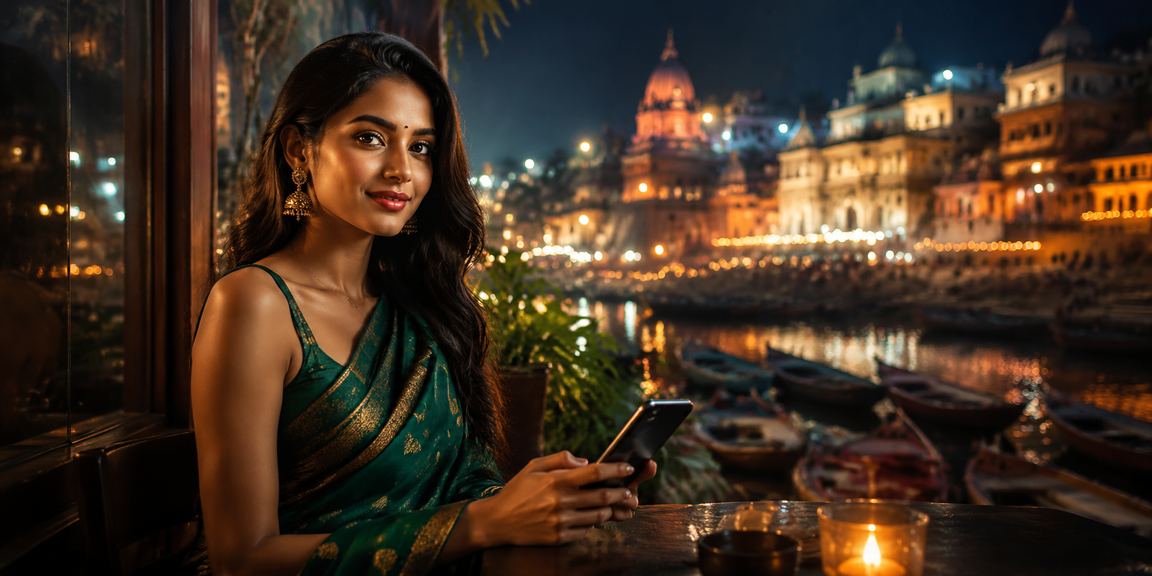User enjoying l2321d promotions on mobile in India